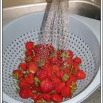 strawberry-washing